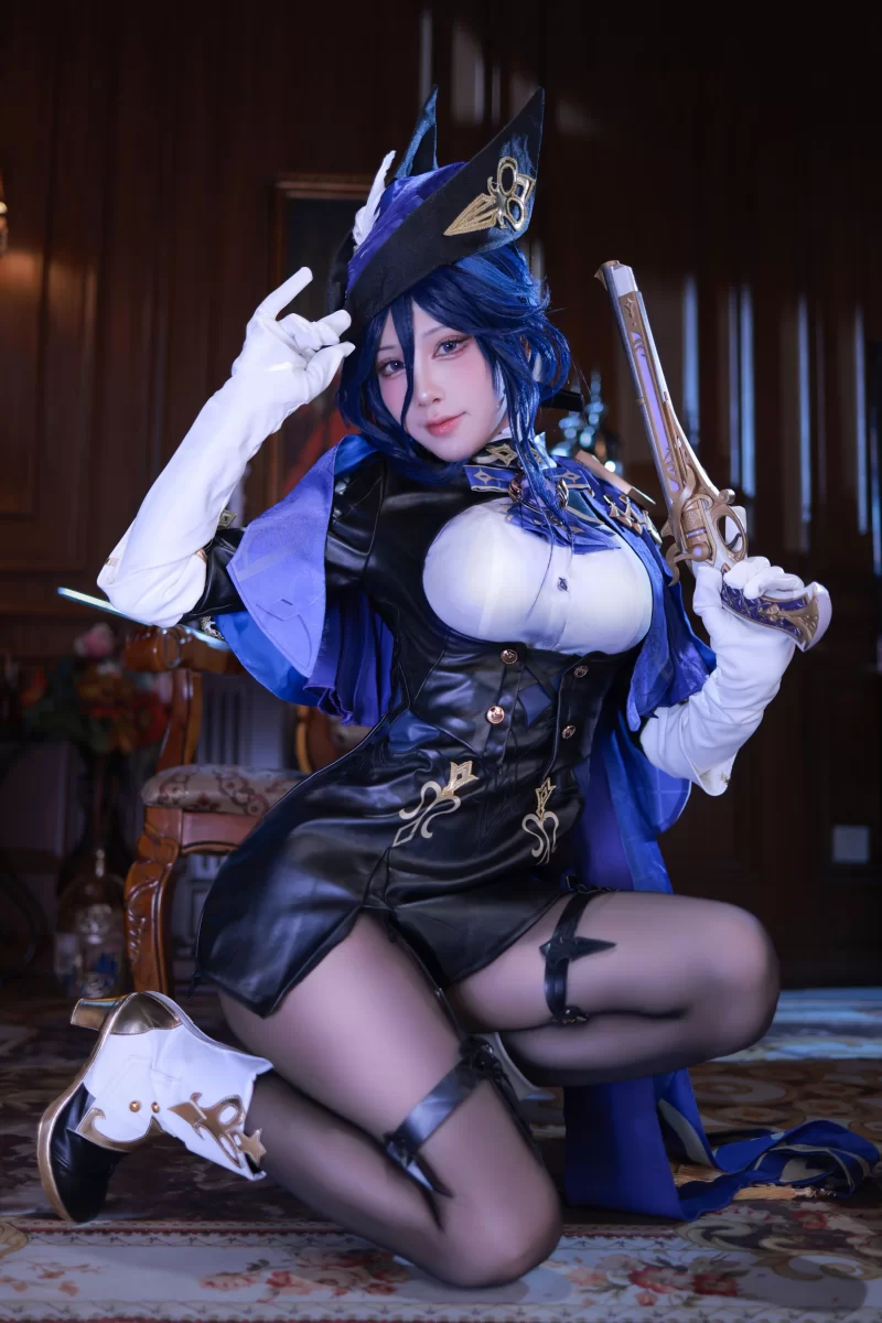 Cosplay 水淼aqua Vol.220 原神 克洛琳德 [79P-462M][百度网盘]【79P+462M】