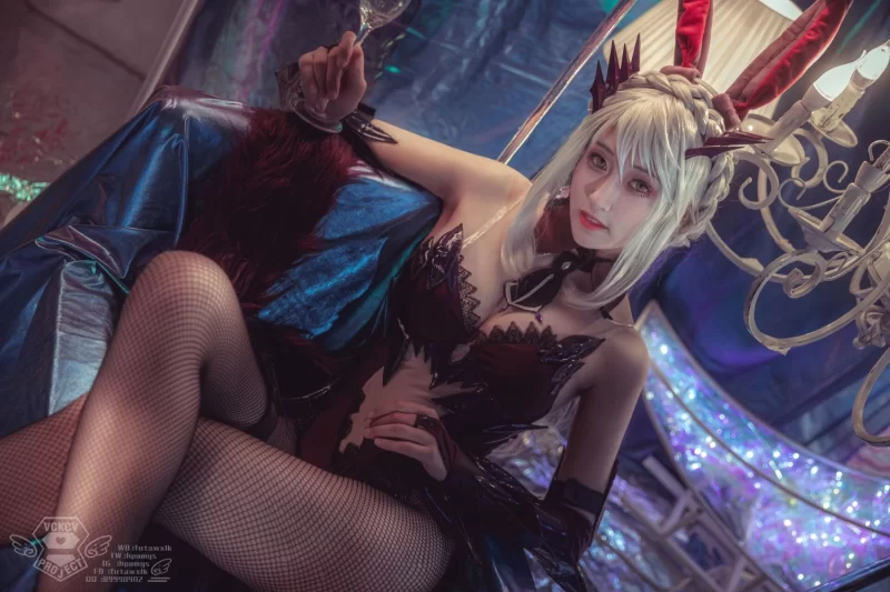 国产coser 冬马路纱－FGO 兔女郎阿尔托莉雅 [30P-101MB]【30P+101M】