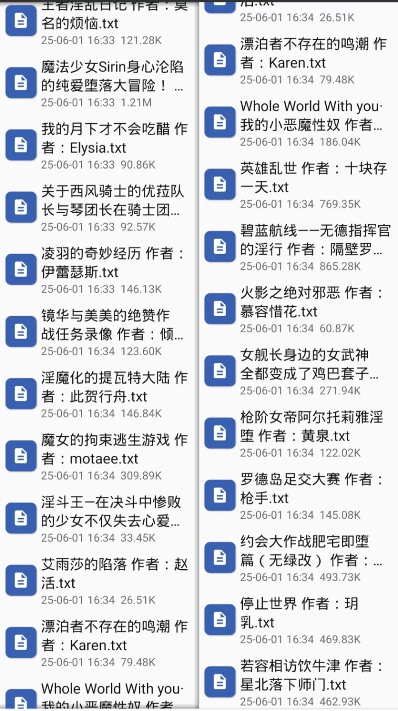 合集 同人类的色情小说114本小说合集，我自己没看，不知道是啥类型【+10M】