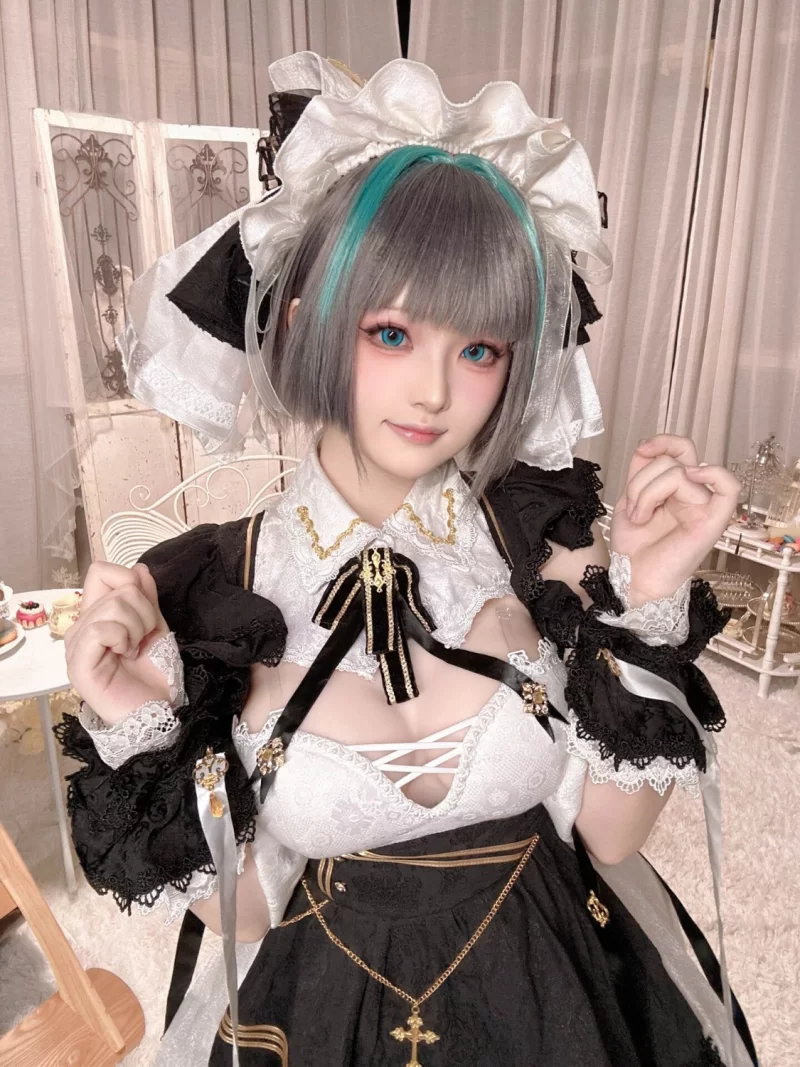 国产coser 屿鱼 碧蓝航线 柴郡 [54P 138MB]【54P+138M】