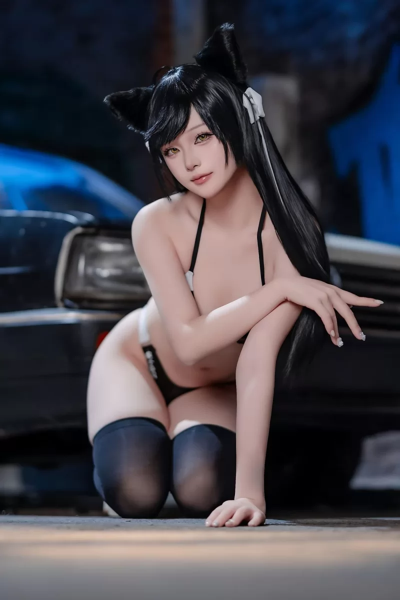 福利姬 屿鱼 NO.051 碧蓝航线 爱宕赛车服【114P+141M】