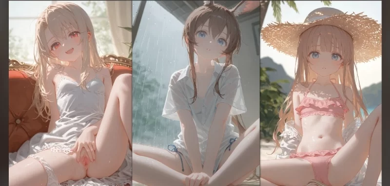 动漫 [AI-Generated]伊莉雅&阿米娅&椎名真昼 [凩秋]【493p+1.2g】
