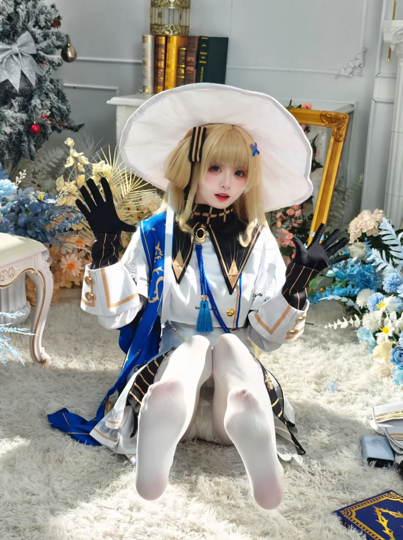 国产coser [COSPLAY/小合集] [九柒喵] 柴郡冰雪+菲比【75p+600m】