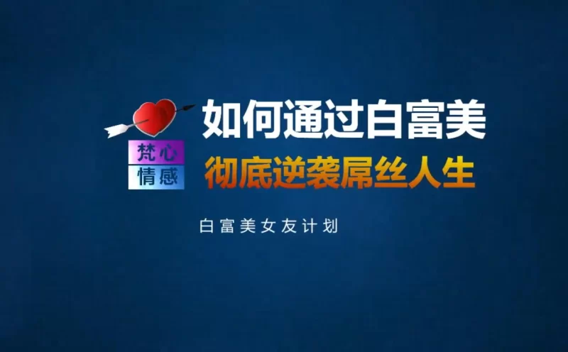 其他 白富美富婆女友计划_梵公子_助你弯道超车逆袭人生！【10V+7.55G】