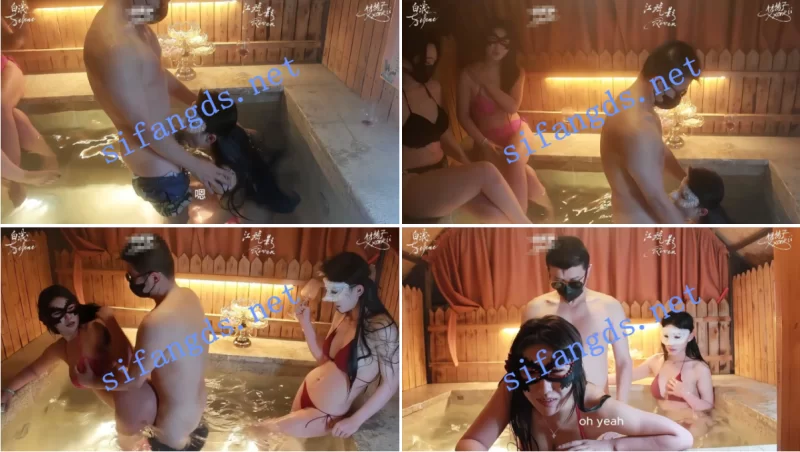 美女御姐 究极核弹✨秀人网 江淑影、白浅浅、林昔予✨温泉派对4P【2V+2.05G】