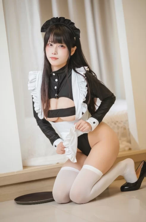 国产coser 三無人型 - 高叉女仆 42P-289M【42P+289M】