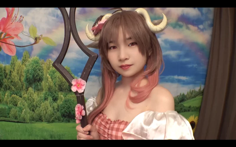 Cosplay 明日方舟艾雅法拉cos2v【2v+6.2G】