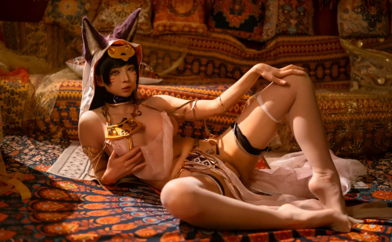 Cosplay 上杉绘黎落_碧蓝航线 武藏 [18P]【18P+300m】