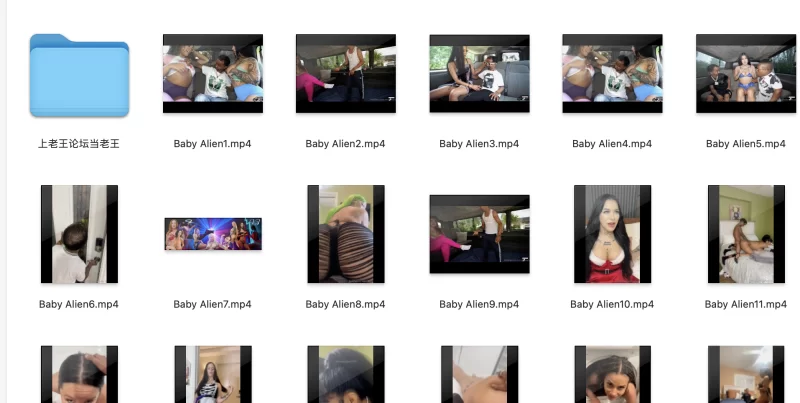 合集 [猎奇合集]Baby Alien：一匹外星小马，拉性感的洋马大车【24V，10P+7.5G】