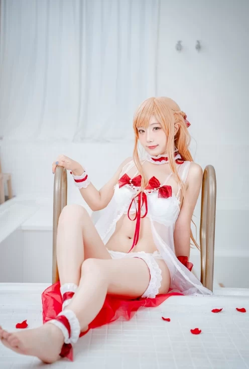 国产coser 切切celia - 亚丝娜内衣 19P-209M【19P+209M】