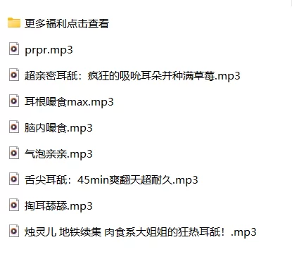 ASMR B站烛灵儿最新剧情音声 ASMR【8A+485M】
