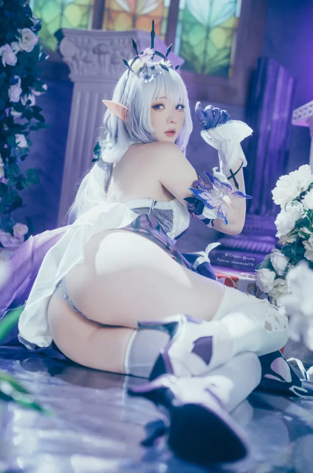 Cosplay 霜月shimo_崩坏星铁 遐蝶 [23P]【23P+300m】
