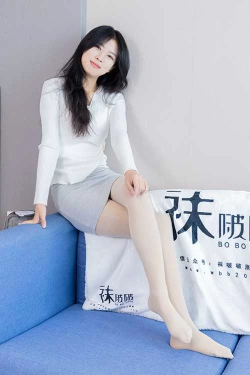 美腿/足控 袜啵啵-奶油-包臀裙板鞋厚肉丝、黑丝美腿【145p1v+1.6G】