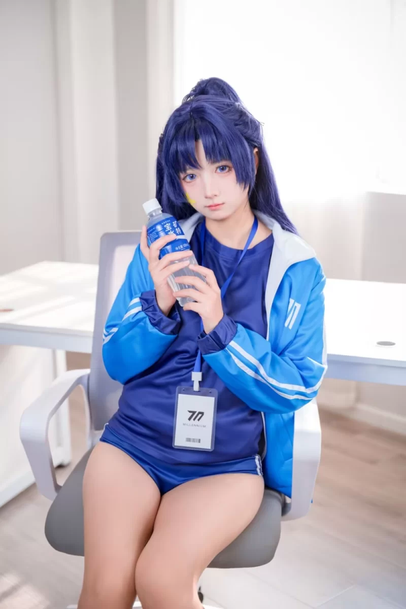 国产coser 喜欢爱理吗 - 蔚蓝档案 早濑优香体操服[75P-301M]【75P+301M】