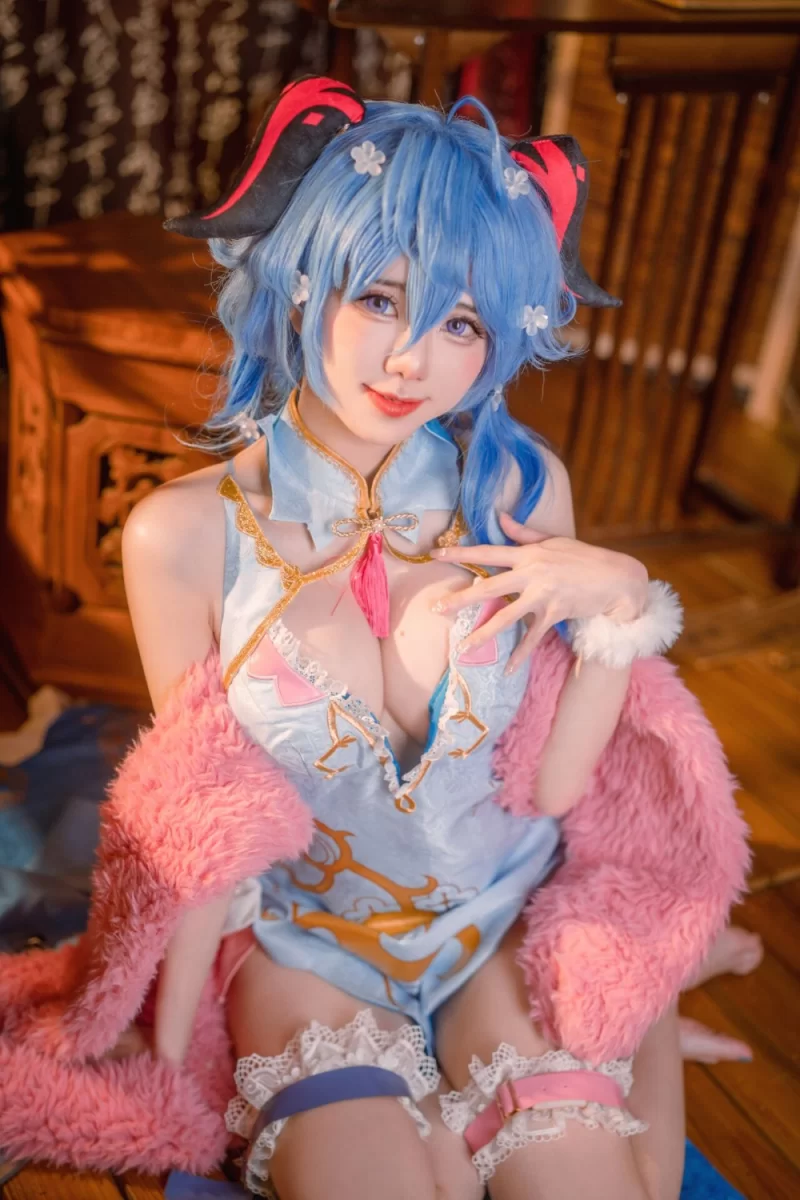日韩coser Sally Dorasnow - Ganyu QiPao [39P-410MB]【39P+410M】