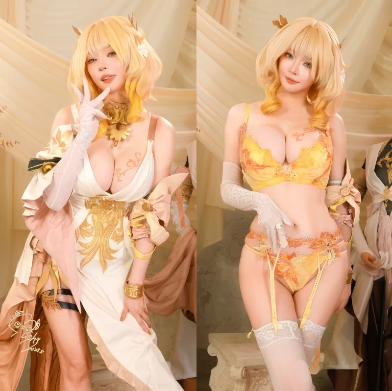 Cosplay Machi馬吉 - 阿格莱雅（星铁）【106p+172M】