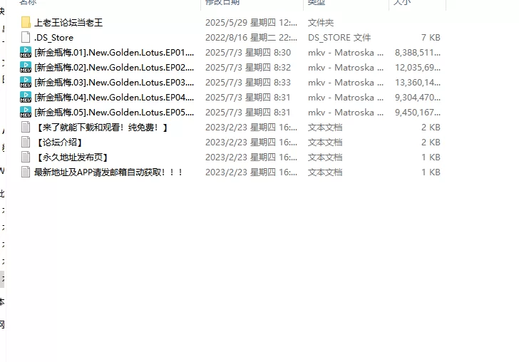 港台 新金瓶梅  杨思敏主演  1-5集全    目前论坛最清晰版本【5V+50G】