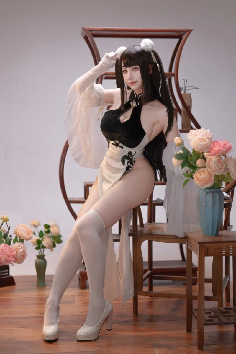 Cosplay 梓猫AzuNyan 舰长图碧蓝航线-彼得史特拉塞·艳书美玉【13P+63M】