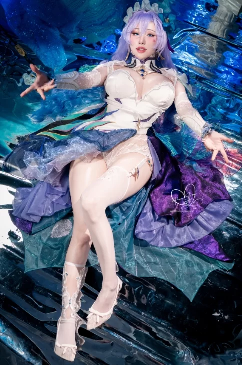 国产coser 雨波HaneAme - 鳴潮 坎特蕾拉 52P+5V-464M  [百度云]【52P+5V+464M】