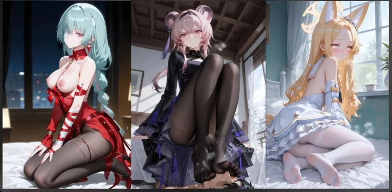 动漫 [AI-Generated]林&弗洛洛&百合园圣娅【493p+1g】