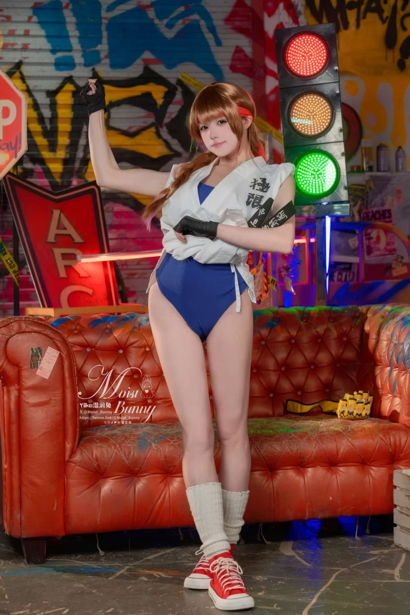 Cosplay 咬一口兔娘 Vol.048 4月作品 拳皇-坂崎百合 [83P1V-1.67G][百度【81P1V+1.67G】