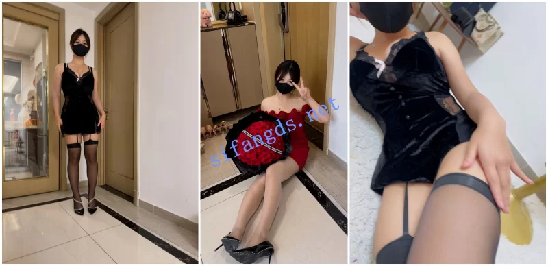 自拍 [快手福利]大奶妹子[琪琪妈]亮油黑丝无内诱惑自摸【7V+1.1G】