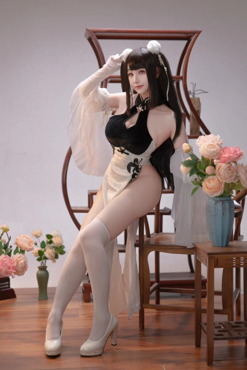 Cosplay 梓猫AzuNyan 舰长图碧蓝航线-彼得史特拉塞·艳书美玉【13P+63M】