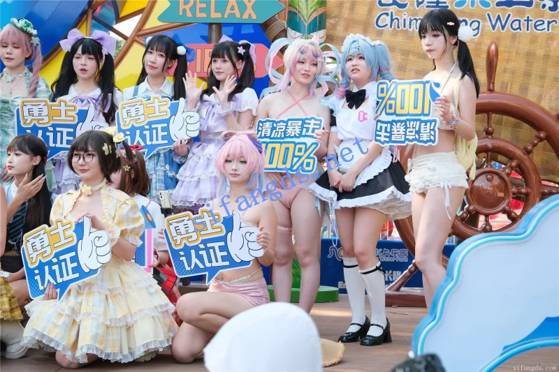 国产模特 收藏珍品[长隆水世界]2025年 角色扮演cos二次元走光露点【7321P+206V+50.98G】