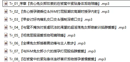 ASMR 授孕兔女郎奴隶【8P+230M】