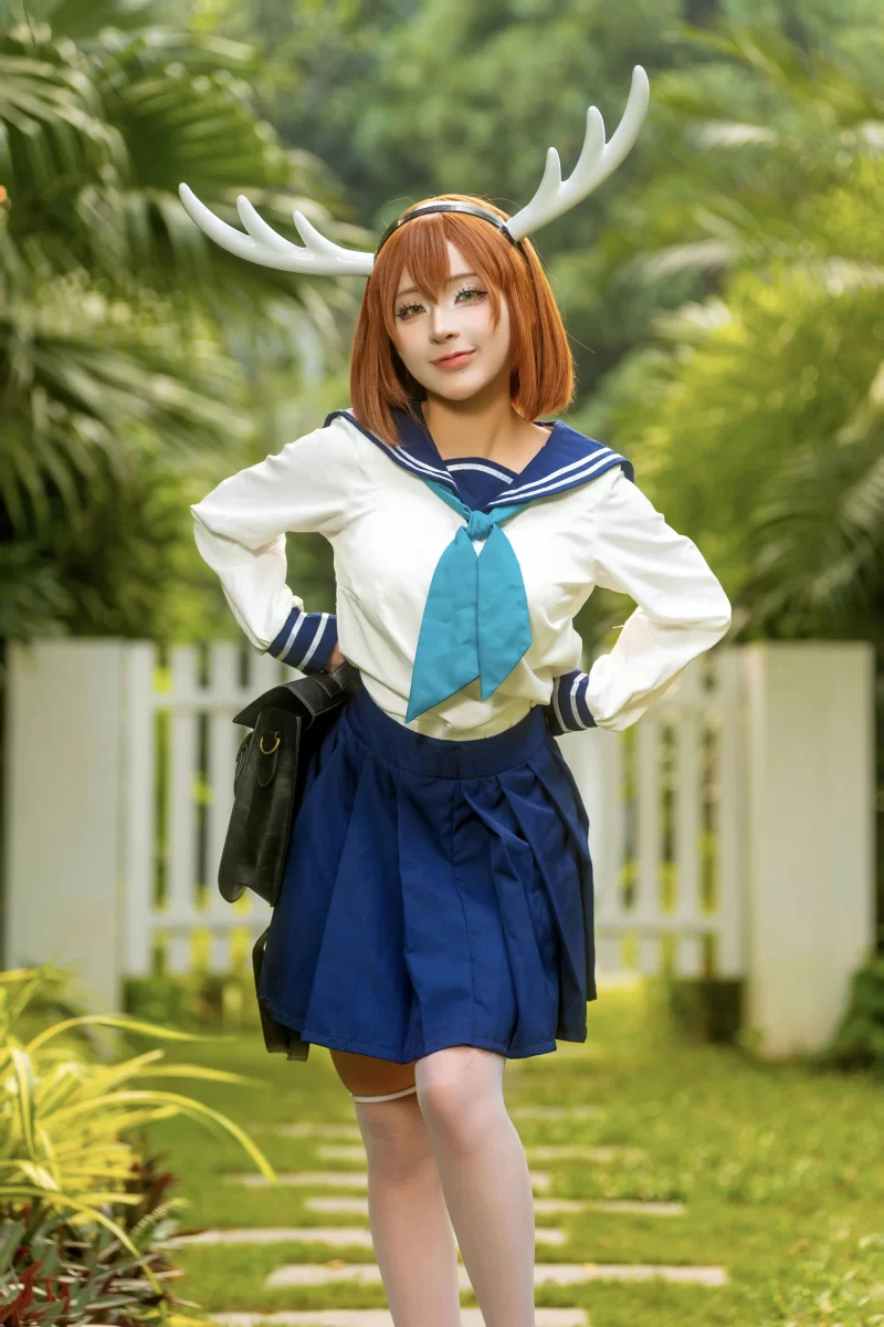 日韩模特 yuumeilyn NO.038 Noko Shikanoko - My Deer Friend Nokotan [53P-365MB]【53P+365MB】