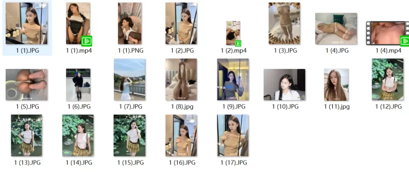 自拍 被男友留出的性爱露脸视频，生活照床上对比反差【3v18p+925.71m】