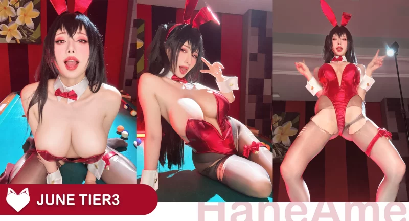 Cosplay [雨波HaneAme] 那位大人 2025年6月订阅合集【157P+17V+2.01G】