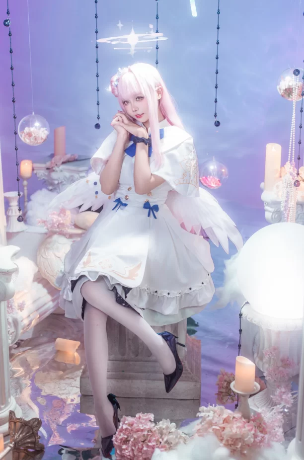 Cosplay 艾西aiwest_圣园未花 [40P]【40P+600m】