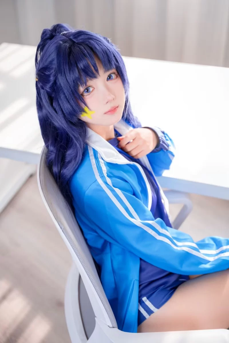 国产coser 喜欢爱理吗 - 蔚蓝档案 早濑优香体操服[75P-301M]【75P+301M】