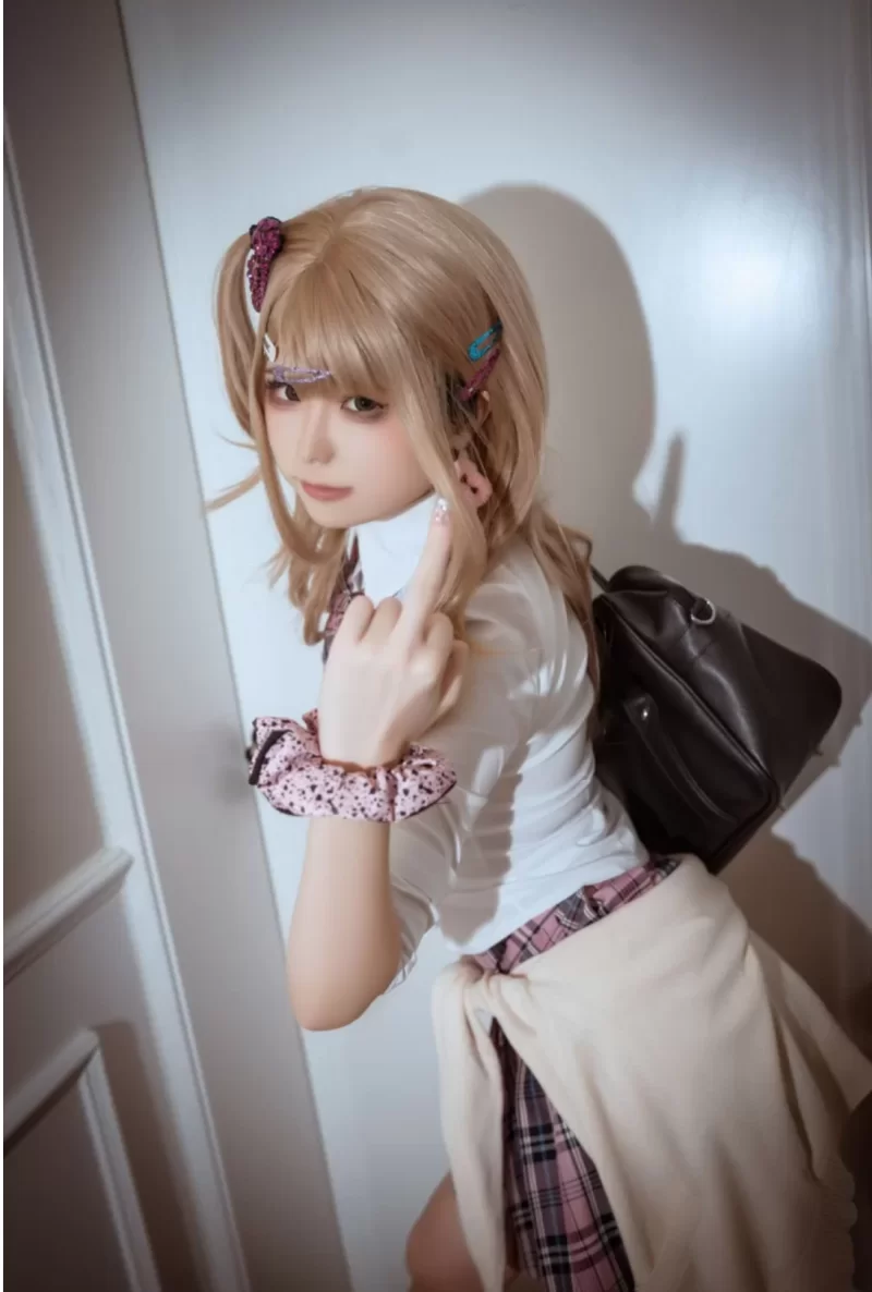 国产coser [COSPLAY] Quan冉有点饿 Vol.028 辣妹的男朋友【76P+600M】