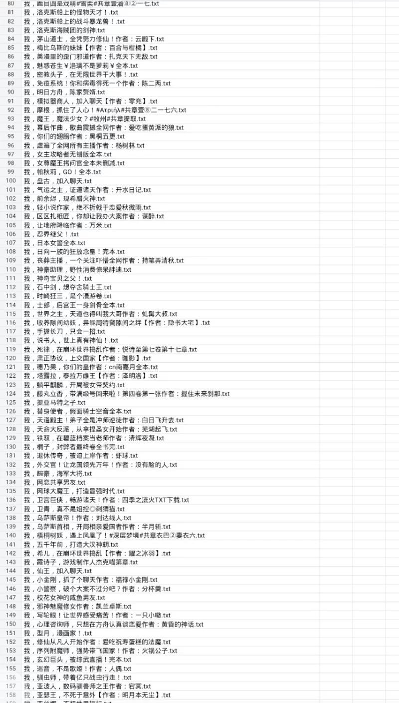 合集 7月22日500本小说合集【+500M】