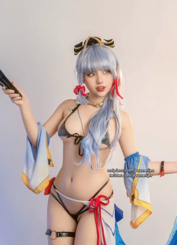 自拍 [yuumeilyn](虞梅)国产无码coser 原神 神里绫华【1+460m】
