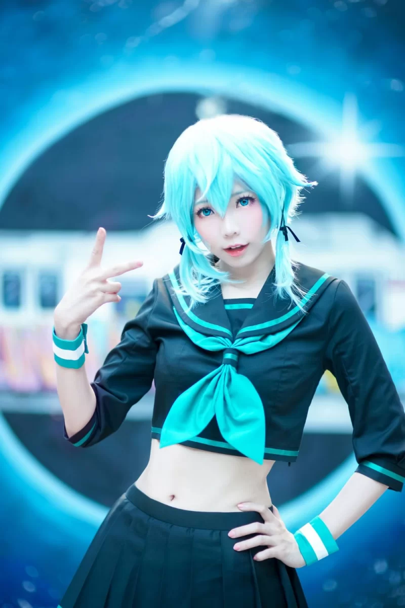 国产coser ElyEE子 诗乃-jk [36P 66.59 MB]【36P+66M】
