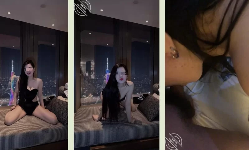 3p&多p [与模特妹妹的日常]穿黑色情趣内衣妹妹太骚，激烈骑乘【1V+455M】