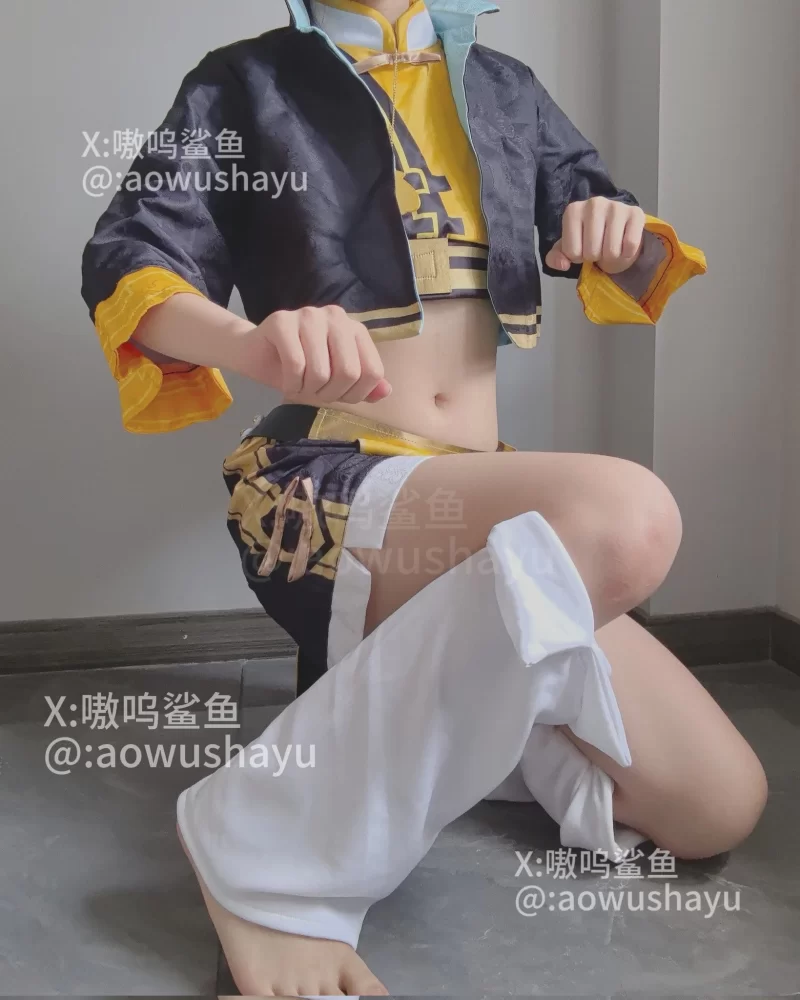 福利姬 嗷呜鲨鱼 – 新增 [301门槛] 13分钟 白虎萝莉 自慰订阅更新 【24P/8V+398M】