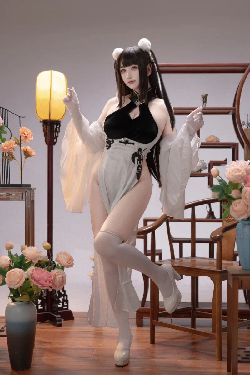 Cosplay 梓猫AzuNyan 舰长图碧蓝航线-彼得史特拉塞·艳书美玉【13P+63M】