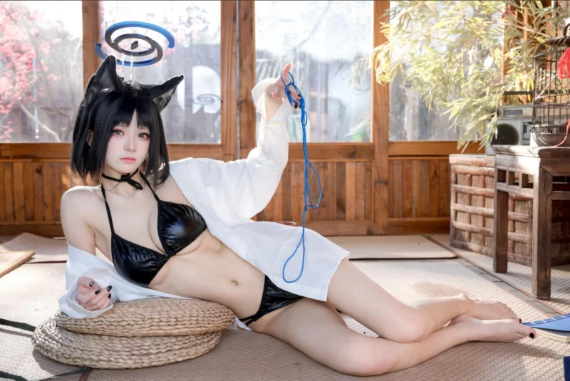 唯美写真 九柒喵 - NO.021 桔梗衬衫【10P+82MB】
