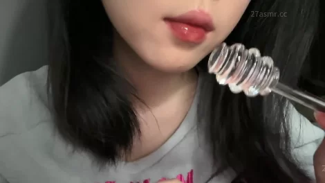 ASMR 喵喵你好好好 蜂蜜棒流口水【1v+464m】
