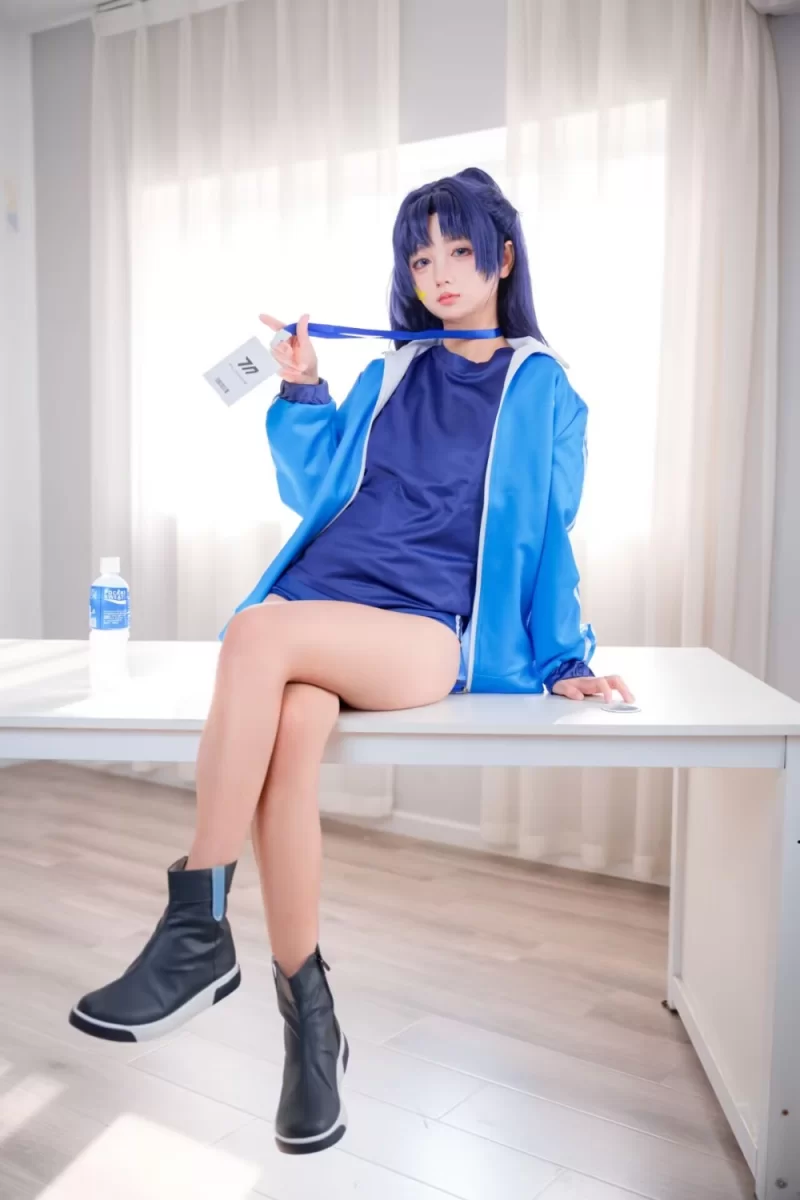 国产coser 喜欢爱理吗 - 蔚蓝档案 早濑优香体操服[75P-301M]【75P+301M】