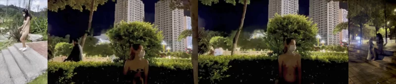 自拍 推特极限露出人气女神[ACBL33]定制私拍，超市饭店公园各种【33V+3.57】