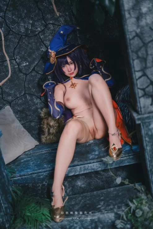国产coser 慕慕Momo - 原神 莫娜 51P-755M【51P+755M】