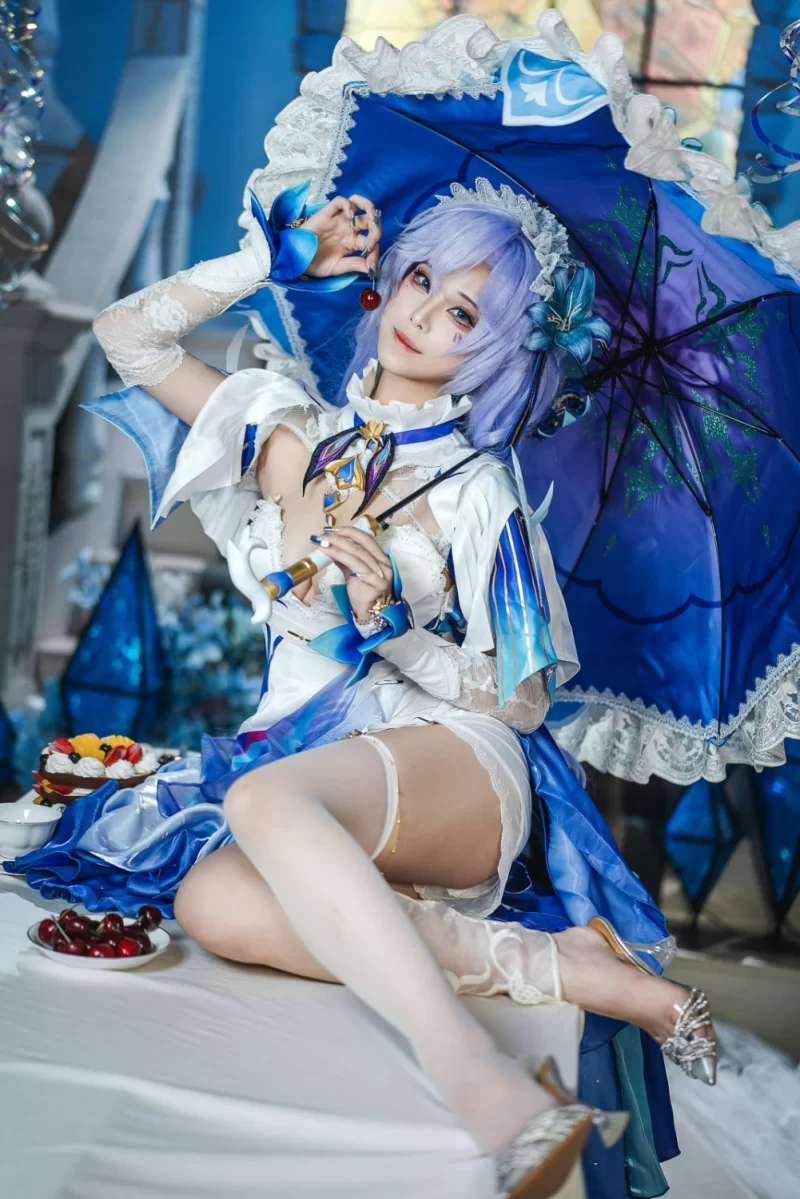 国产coser 蜜汁猫裘 鸣潮 坎特蕾拉【132p9v+3.5G】