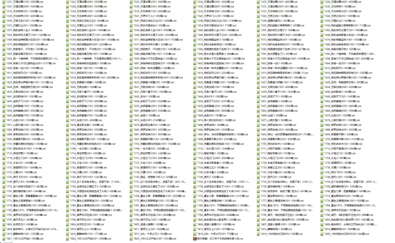 合集 《[申精]绝对典藏！近几年千本完结高热度小说》正经文【+5.96G】