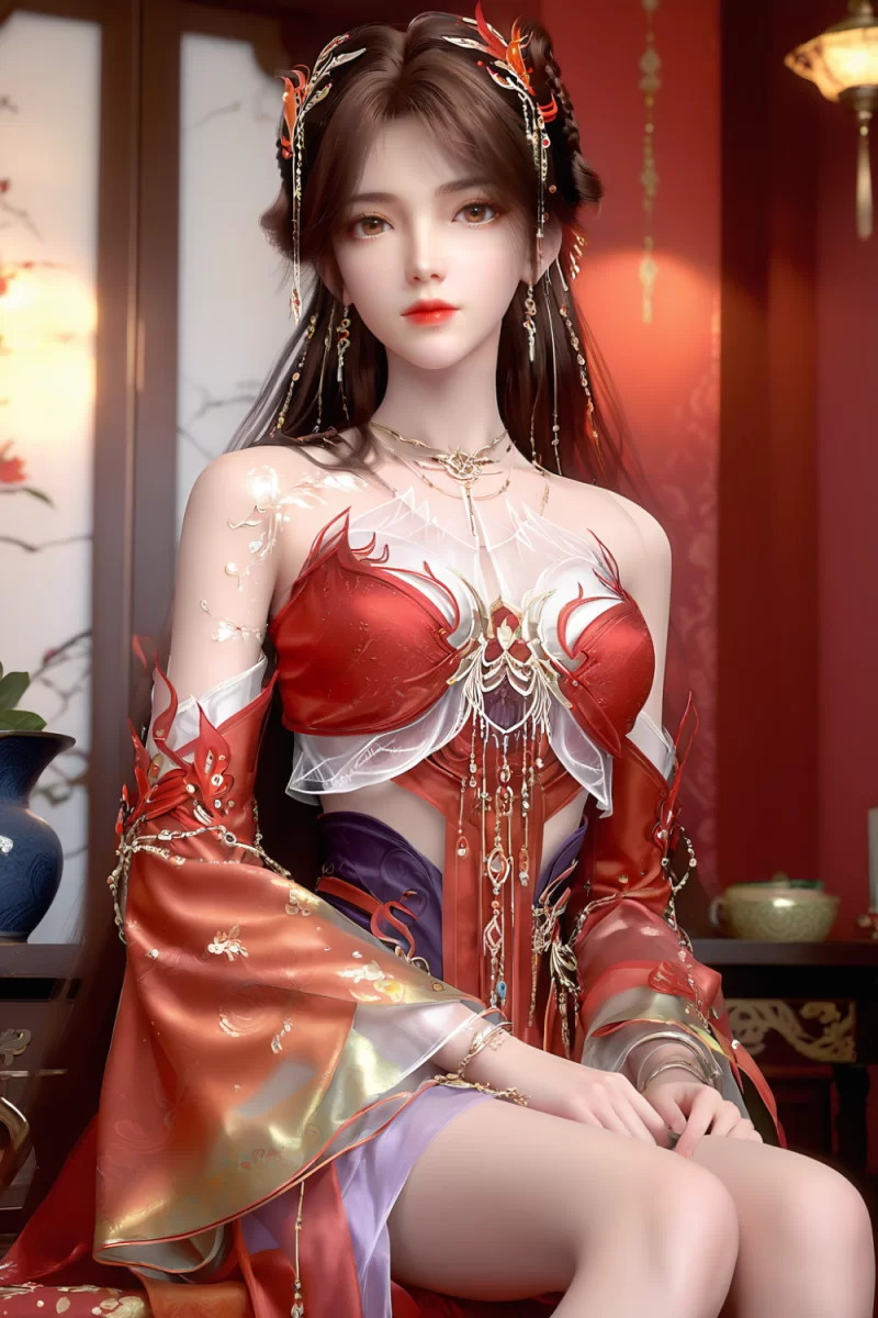 动漫 Ai  砚泽  天神火灵儿【147p+260mb】