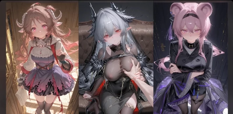 动漫 [AI-Generated]林&菈玛莲&艾雅法拉 [Starsay]【493p+1.1g】